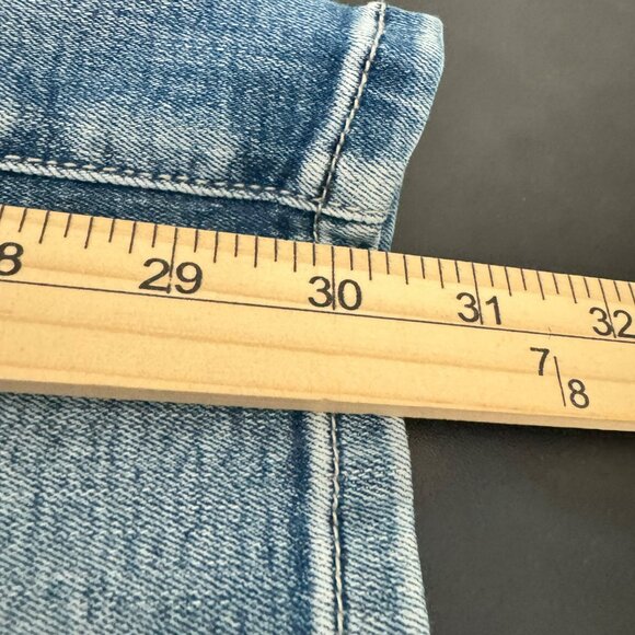 🟣 BKE Payton Womens Distressed Blue Skinny Jeans Size 28/31.5 - Picture 9 of 9